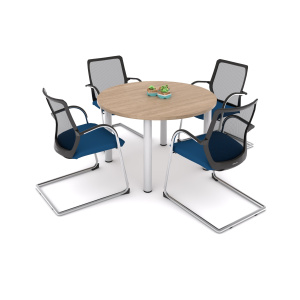 Pole leg Conference Table