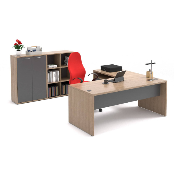 Streamline Managerial Desk